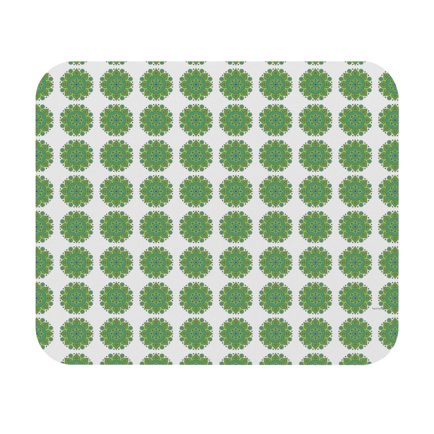 Mouse Pad - Green Mandala