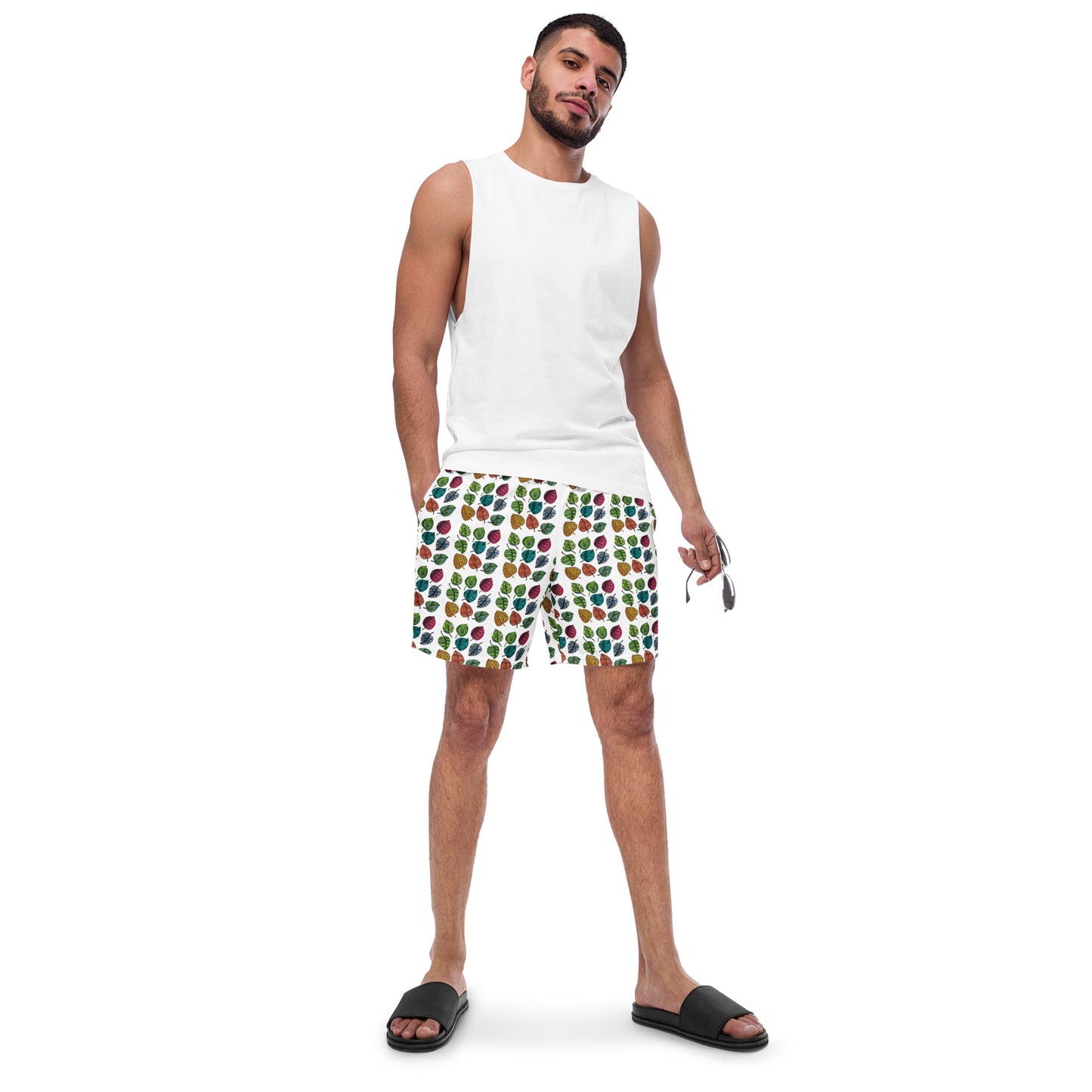 Men’s Swim Trunks - Leaves For All Seasons
