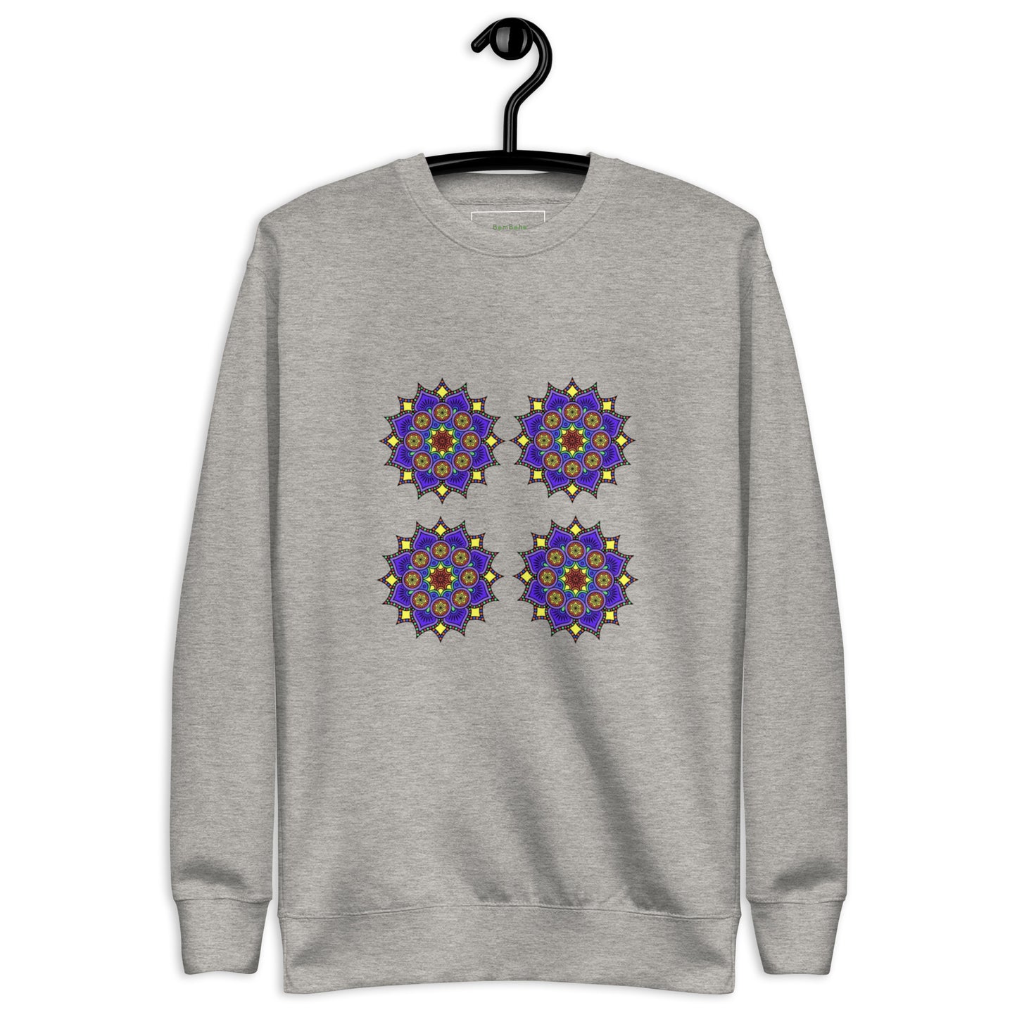 Adult Unisex Sweatshirt - Multi-Colored Mandala