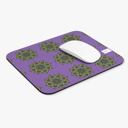 Mouse Pad - Green Mandala