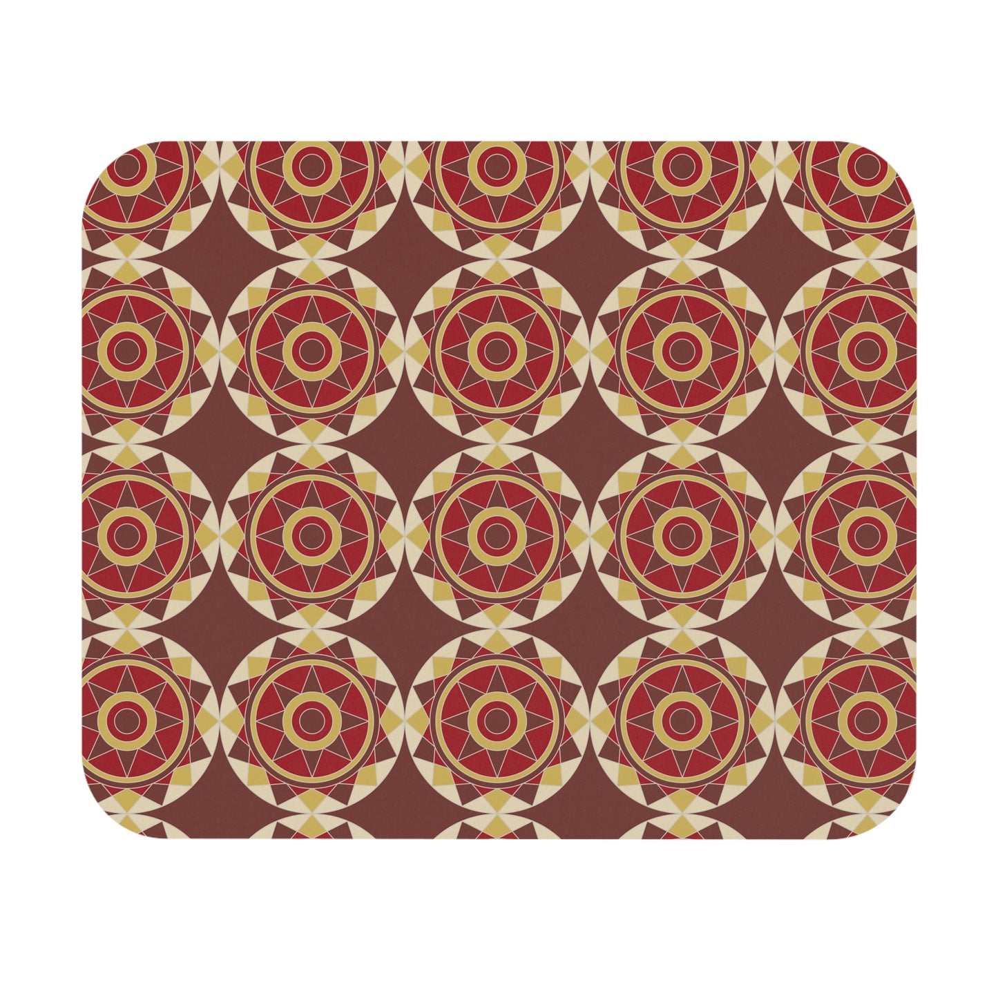 Tile Collection Mouse Pads - Brown Tile Mouse Pad (Rectangle)