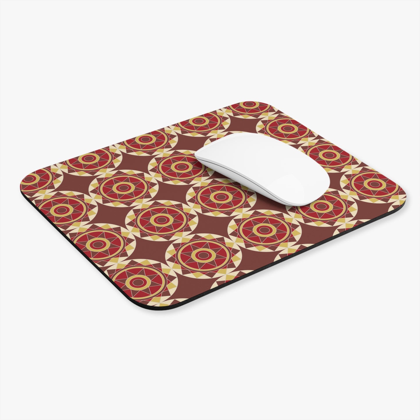 Tile Collection Mouse Pads - Brown Tile Mouse Pad (Rectangle)