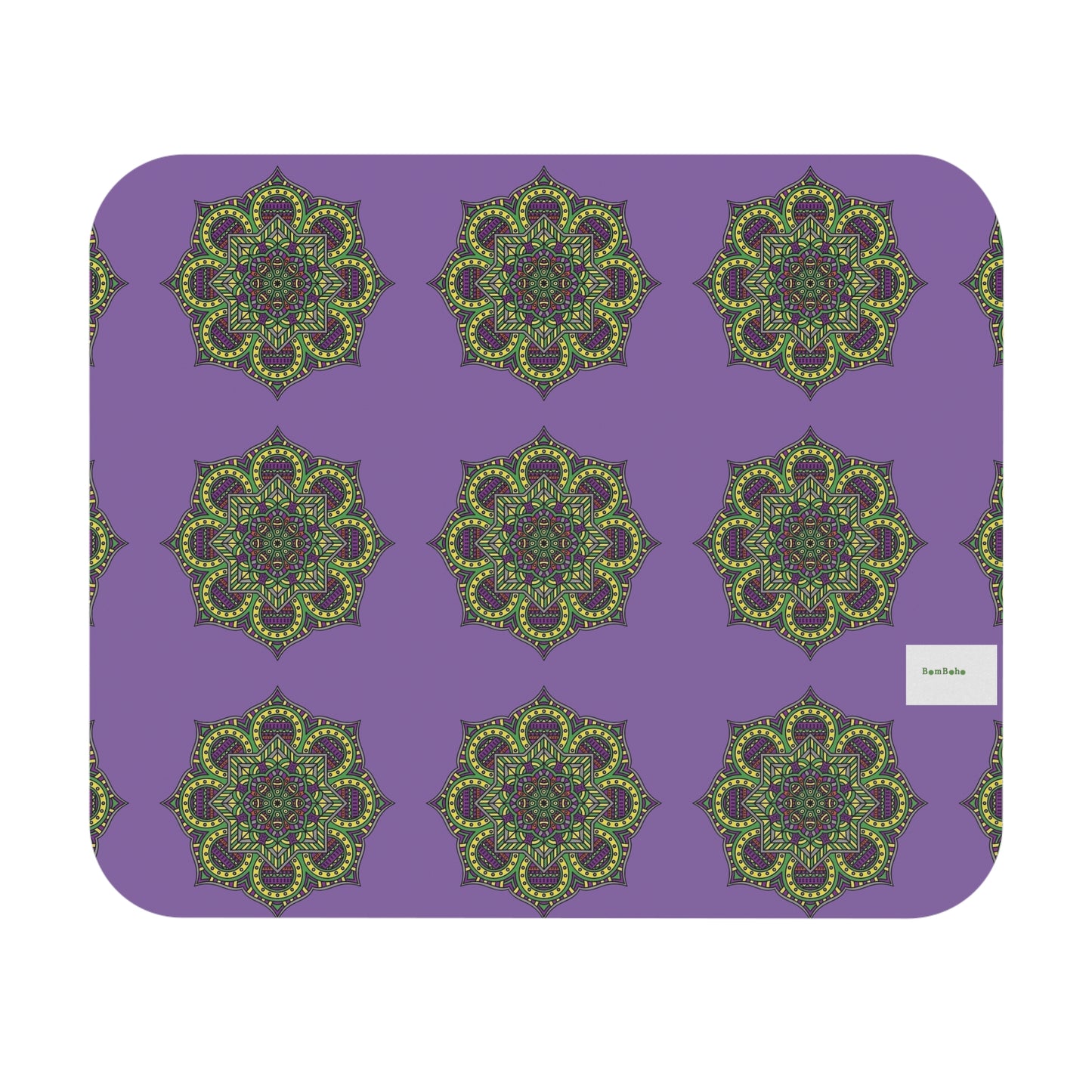 Mouse Pad - Green Mandala