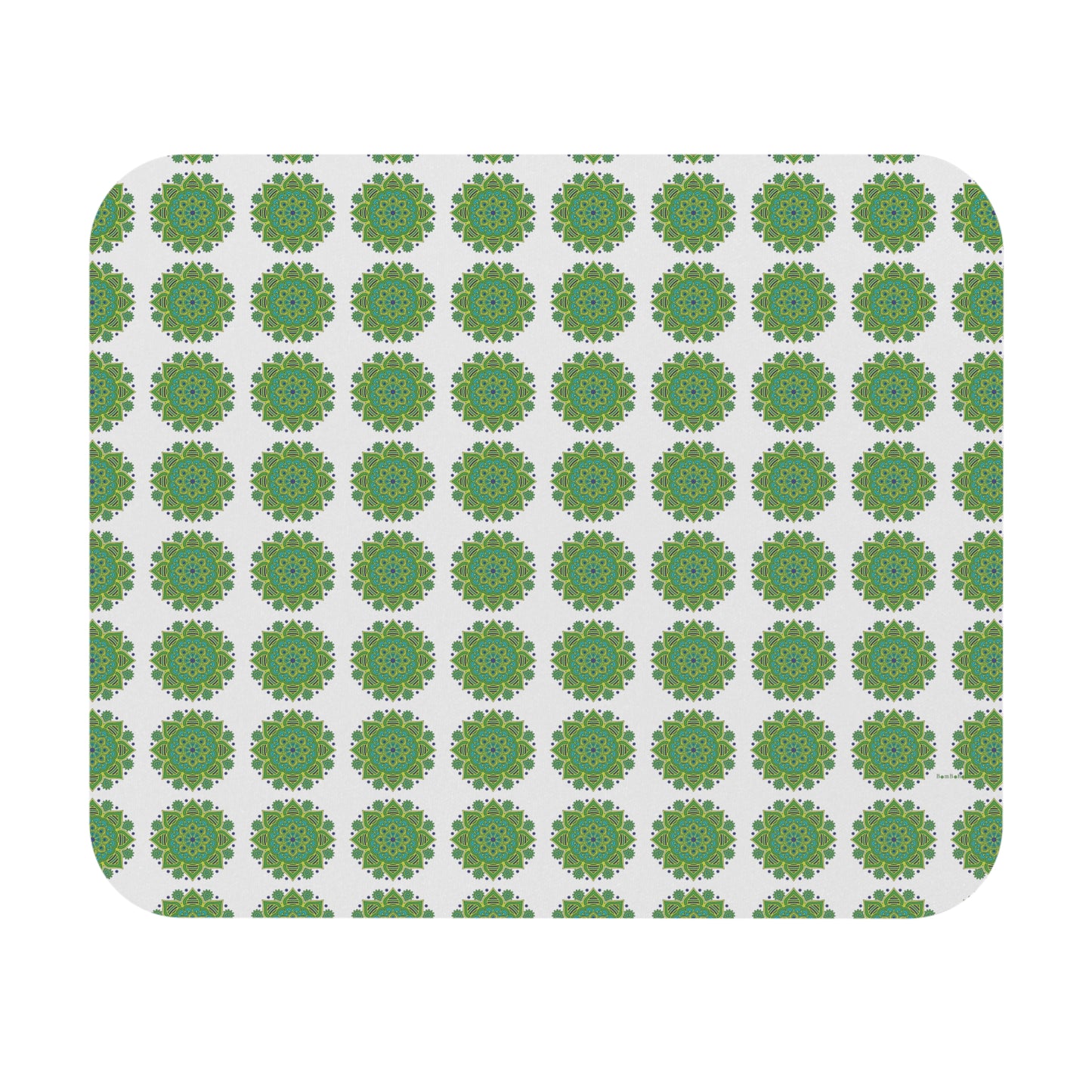 Mouse Pad - Green Mandala