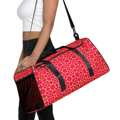 Tile Collection Bags - Red Tile Duffle Bag