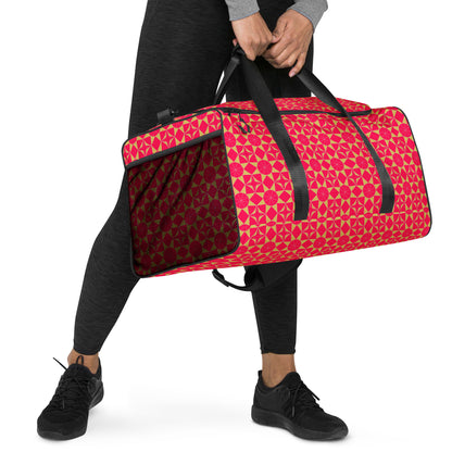 Tile Collection Bags - Red Tile Duffle Bag