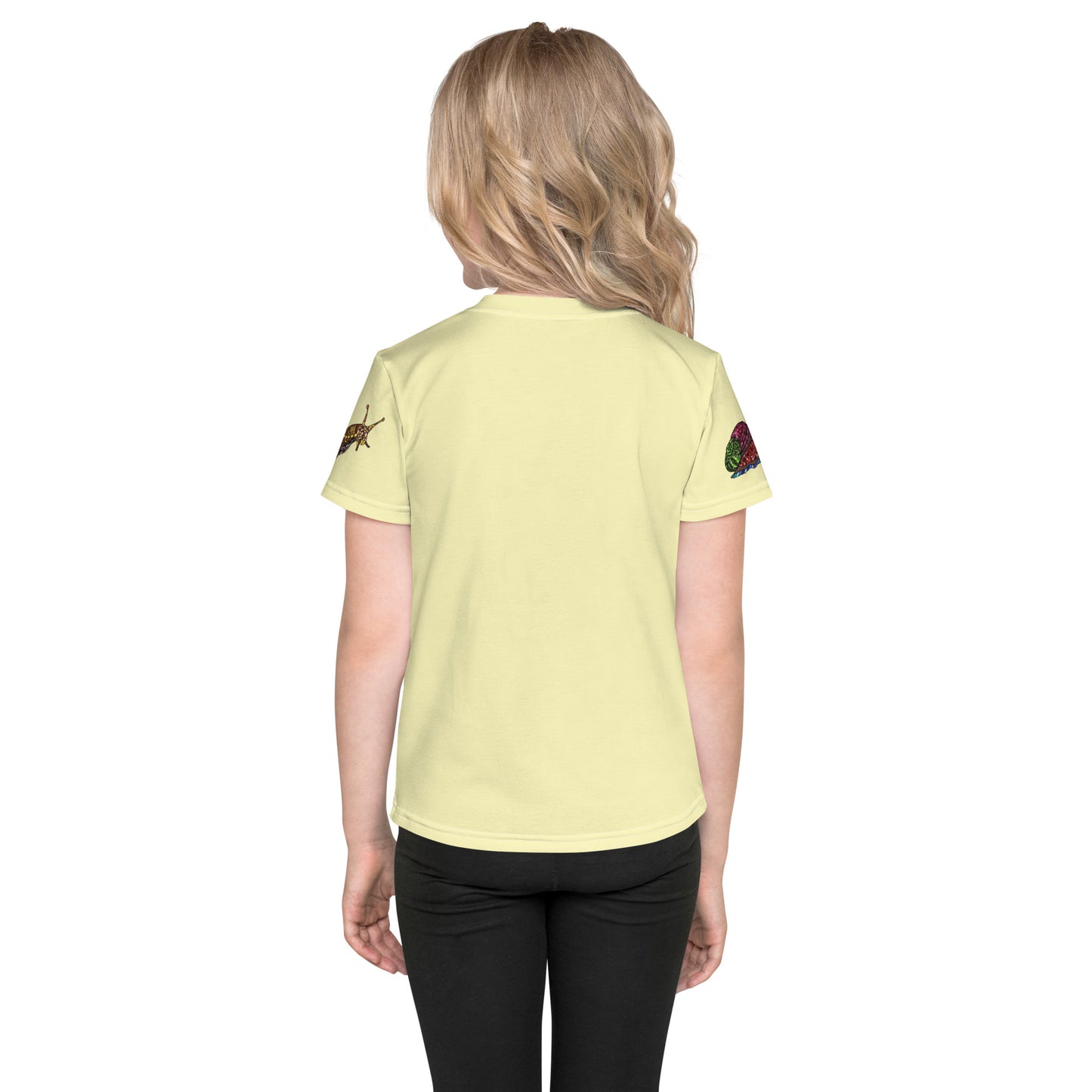 Kids Crew Neck Tshirt - Slow Snail
