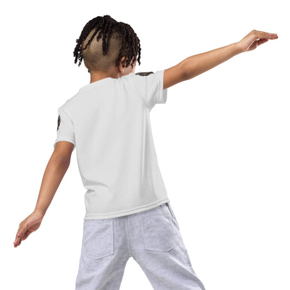Kids Crew Neck Tshirt - Wolverine