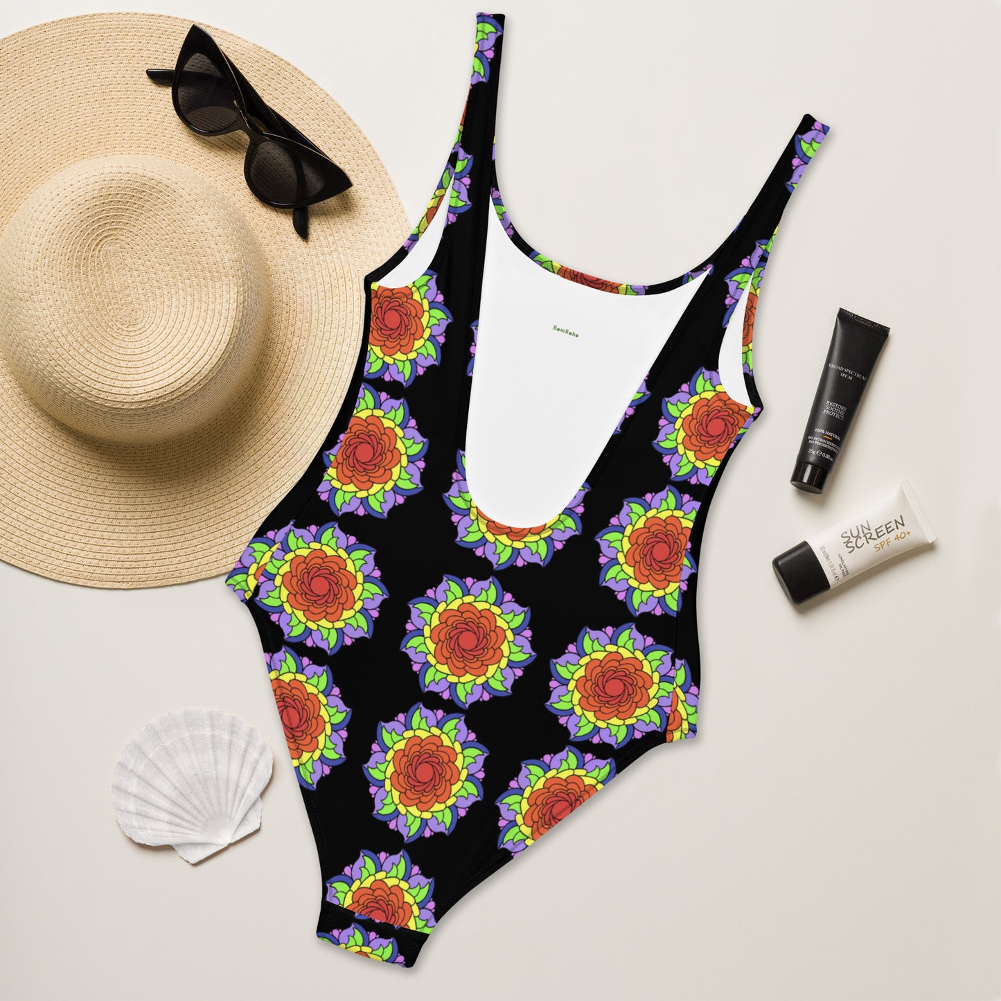 Swimsuit - Rainbow Flower