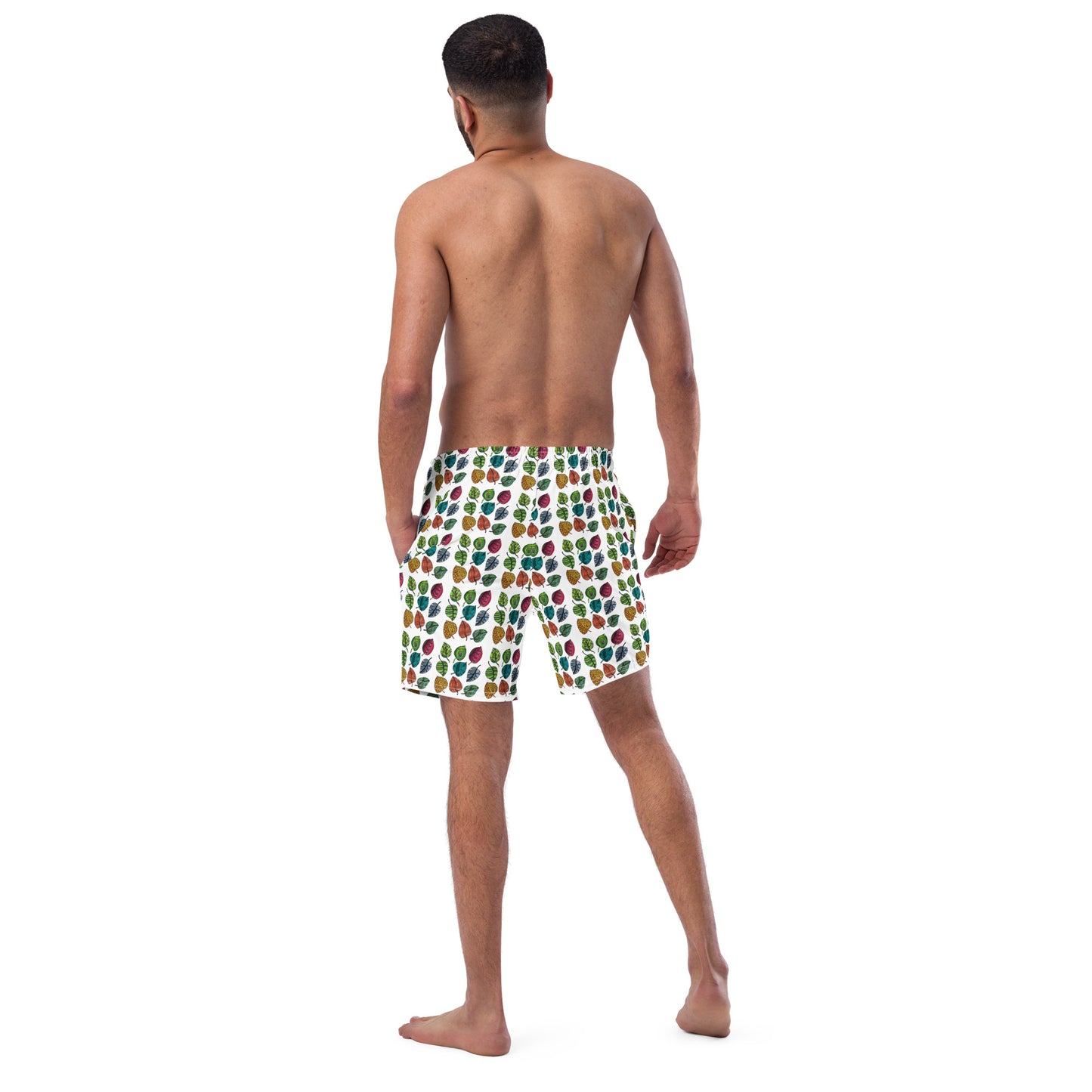 Men’s Swim Trunks - Leaves For All Seasons