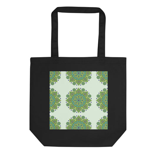 Tote Bag - Green Mandala