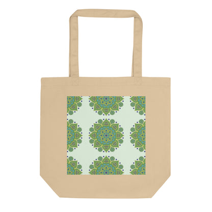 Tote Bag - Green Mandala