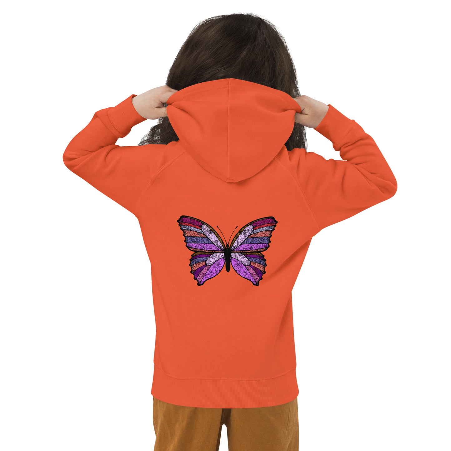 Kids Hoodie - Butterfly Flutter