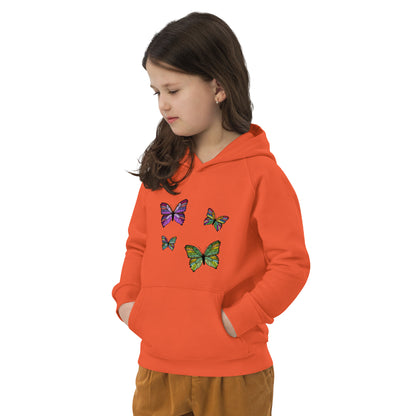 Kids Hoodie - Butterfly Flutter