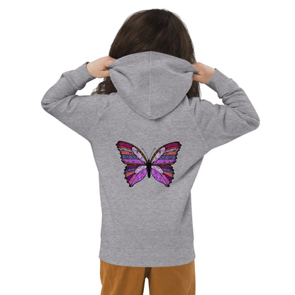 Kids Hoodie - Butterfly Flutter