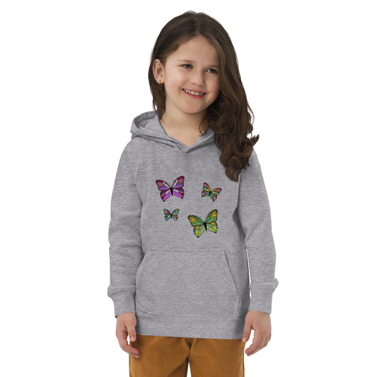 Kids Hoodie - Butterfly Flutter