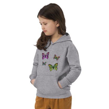Kids Hoodie - Butterfly Flutter