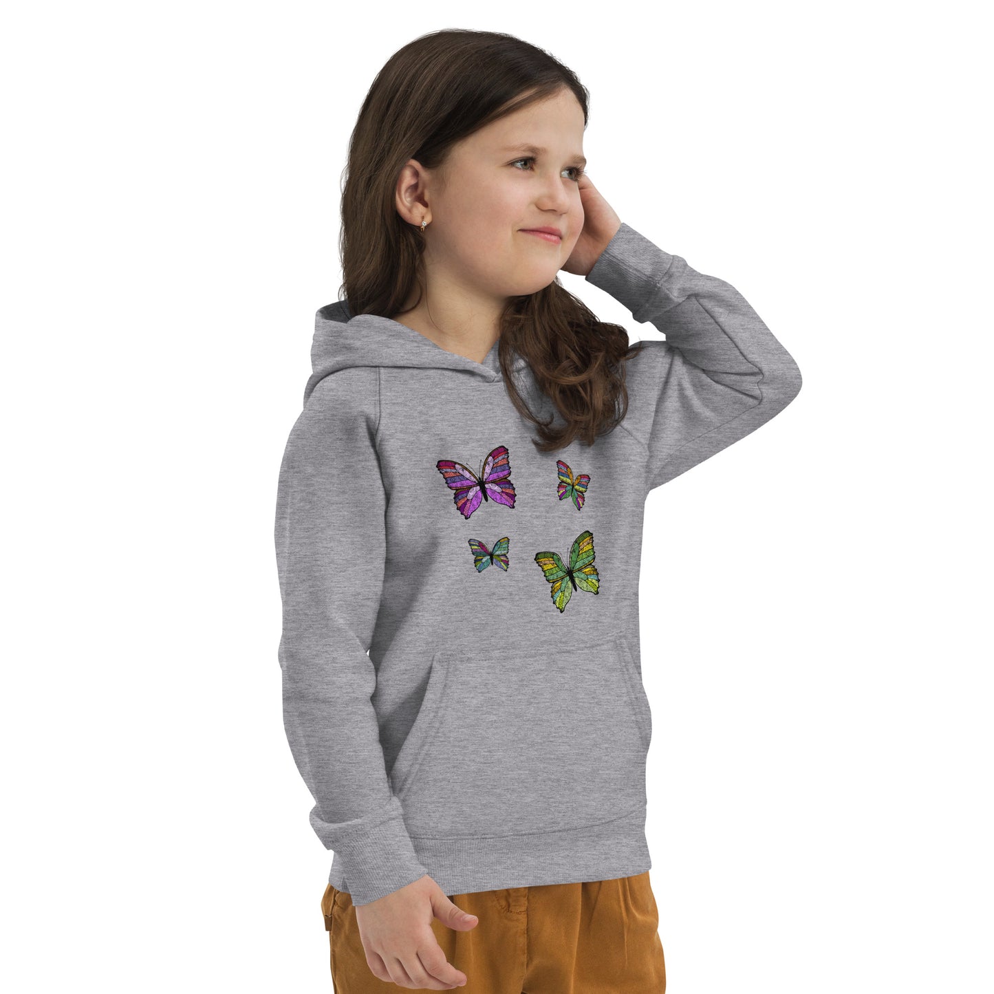 Kids Hoodie - Butterfly Flutter
