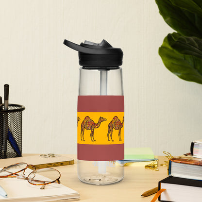 Sports Water Bottle - Camel Cool