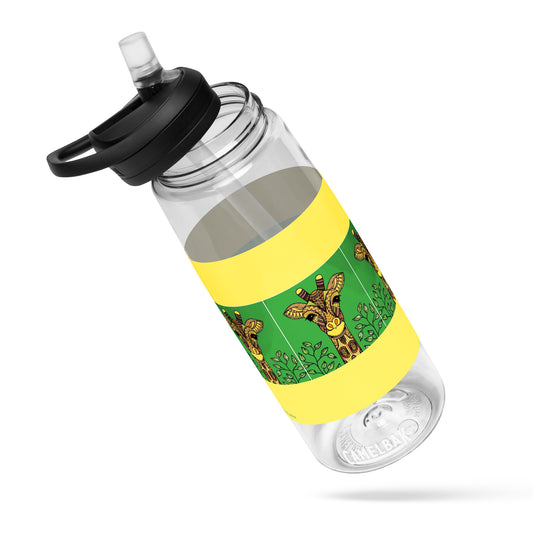 Sports Water Bottle - Giraffe Gerry