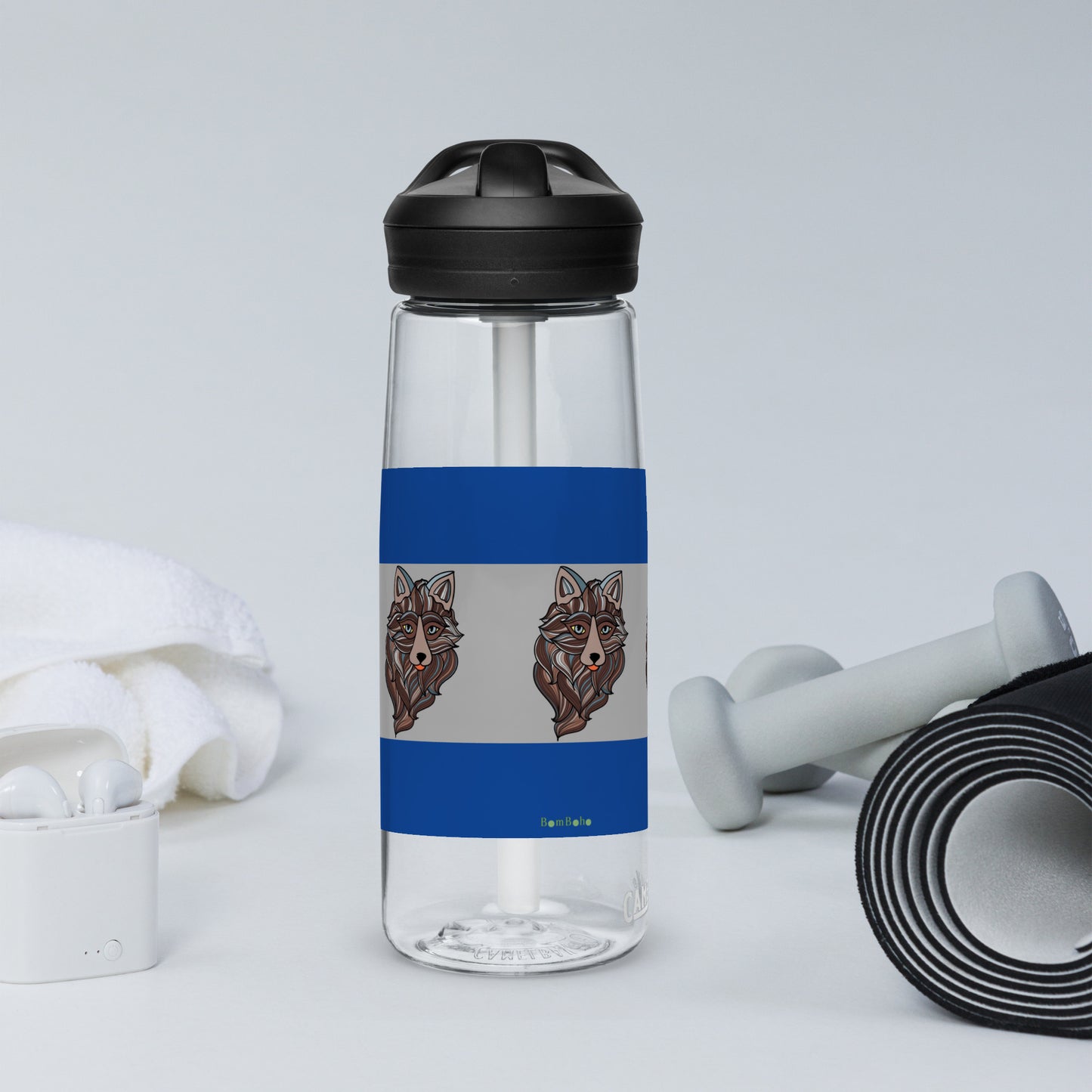 Sports Water Bottle - Wolverine