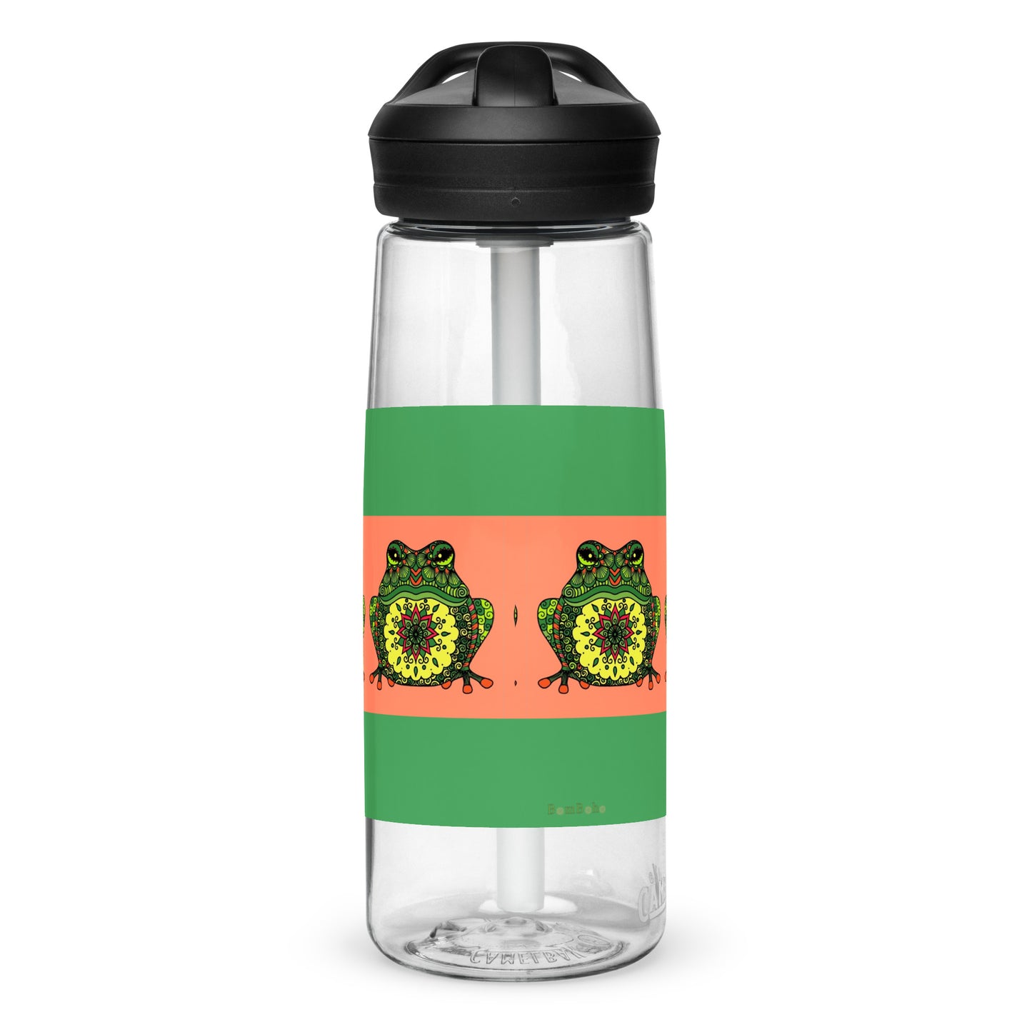 Sports Water Bottle - Wide Eyed Toad