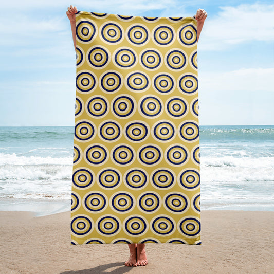 Towel - Beige Blue