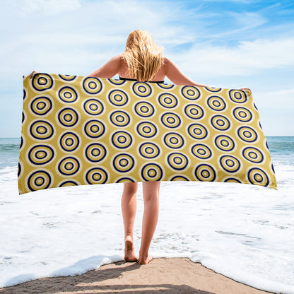 Towel - Beige Blue