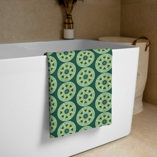 Towel - Shades of Green