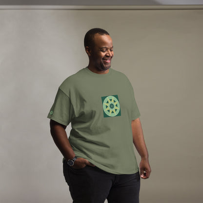 Tile Collection Tshirts - Unisex Classic Tee With Green Tile