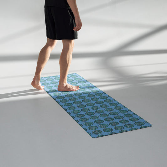 Yoga Mat - Aqua Petal