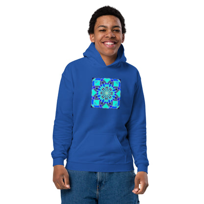 Tile Collection Child Hoodies - Blue Tile Kids Hoodie