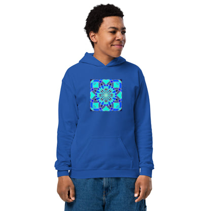 Tile Collection Child Hoodies - Blue Tile Kids Hoodie