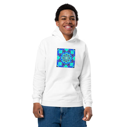 Tile Collection Child Hoodies - Blue Tile Kids Hoodie